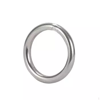 10 шт., многоцелевые сварные уплотнительные кольца, брелок для ключей, оборудование из нержавеющей стали для изготовления лямок своими руками 5x50mm