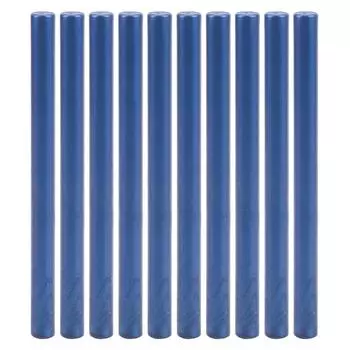 10 шт. многоцветных маленьких круглых печатей-палочек для самодельных пригласительных открыток и конвертов(Море синий