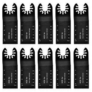 10 шт., многофункциональная осциллирующая пила диаметром 32 мм, биметалл, 32 мм