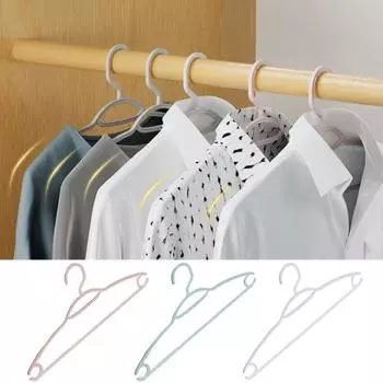 10 шт. многофункциональная прочная удобная полосатая вешалка для одежды вешалка для платьев