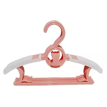10 шт. Многофункциональные детские вешалки для одежды младенцев и маленьких детей, выдвижные сушилки для белья, бытовая одежда для новорожденных с противоскользящим покрытием