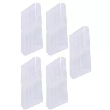 10 шт. многофункциональный прозрачный жесткий пластиковый чехол держатель коробка для хранения для батареек AA AAA