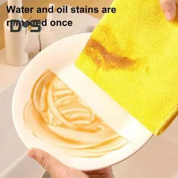 10 шт. многоразовые полотенца для уборки с длительным впитыванием, супервпитывающие дышащие полотенца из микрофибры 30x30cm 10pcs