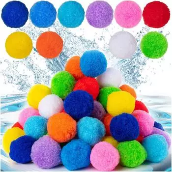 10 шт. многоразовые водяные шарики, многоразовые водяные шарики для уличных игрушек и игр, водные игрушки для детей и взрослых, мальчиков и девочек - летние игрушки-шары 10pcs белый