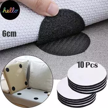 10 шт. многоразовые закрепите ковер, анти-скручивающаяся лента для ковров, захват для коврика, противоскользящий инструмент для фиксации коврика A