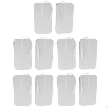 10 шт. многоразовых электродных накладок для акупунктурной терапии Tens Massagers Unit