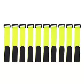 10 шт. многоразовый ремень для удочки, эластичная лента для снастей, держатель для удочки, аксессуары синий