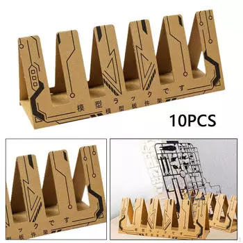 10 шт. Модельные полки, детали полки для хранения стеллажа устойчивый прочный органайзер для размещения