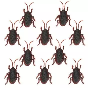 10 шт. Модель тараканов, реквизит для розыгрышей, имитация, поддельная модель тараканов, хитрая игрушка, модель тараканов