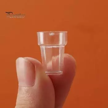 10 шт., модели мини-кружек, высокоотреставрированная тонкая работа, трехмерное соотношение 1/12, реалистичное украшение, модели чашек для мороженого из АБС-пластика, кукольный домик 10 pcs