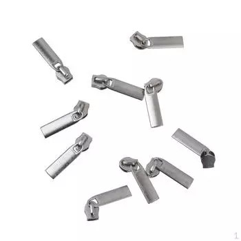 10 шт., модные мультиметаллические съемники на молнии/ползунки на молнии, ремонтный комплект для застежки-молнии, детали