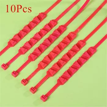 10 шт. Мотоцикл Велосипед Зимняя Снежная Шина Противоскользящие Цепи Безопасные Противоскользящие Хомуты