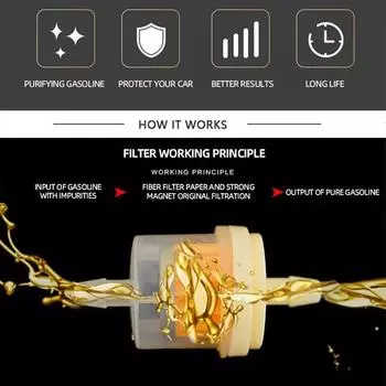 10 шт. Мотоциклетный масляный фильтр, встроенный газовый топливный фильтр, бензиновые фильтры, инструмент для скутера, мотоцикла, мопеда, скутера, мотоцикла, квадроцикла