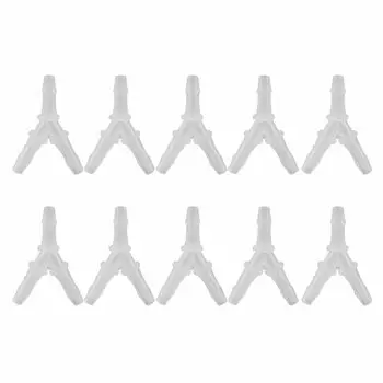 10 шт. мягкие фитинги для шланга, Y-образный соединитель для аквариума, воздушный насос, соединение 3-стороннее