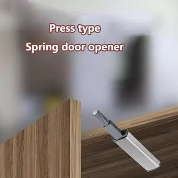 10 шт., мягкий демпфер для открывания двери шкафа, невидимая ручка, буферный демпфер