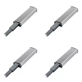 10 шт., мягкий демпфер для открывания двери шкафа, невидимая ручка, буферный демпфер