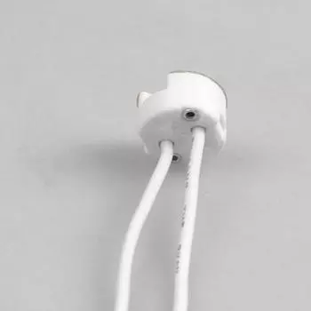 10 шт. Mr11 Mr16 Gu5.3 G4 Разъем для провода Галогенные светодиодные лампы Держатель Базовая розетка