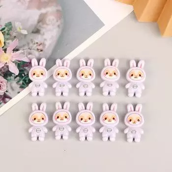 10 шт. мультяшные яркие аксессуары для лица ручной работы заколка для волос чехол для телефона головной убор игрушка