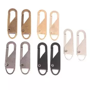 10 шт. набор для самостоятельного шитья, бегунка, застежки-молнии, съемника, для ремонта молнии, замена сломанной пряжки, головки молнии для дорожной сумки, чемодана