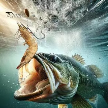 10 шт./набор из 10 штук, крючок для фиксации живой креветки, прочный рыболовный крючок из углеродистой стали с зазубринами и отверстием для ловли сома, окуня и пресноводной соленой воды 2