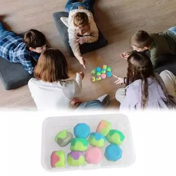 10 шт./набор ностальгических игр с ловлей камней в прозрачной коробке для тренировки координации рук и глаз, камни Джека