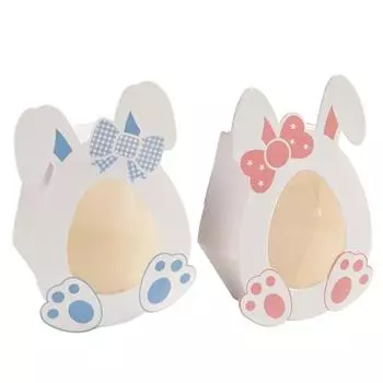 10 шт./набор прекрасный контейнер для конфет пасхальная подарочная коробка упаковка для конфет коробки органайзеры для вечеринок и встреч синий