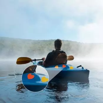 10 шт. надувные лодки, протечка, ПВХ, ремонтные заплатки, водонепроницаемые заплатки в форме сердца, инструмент для каяков, надувной диван