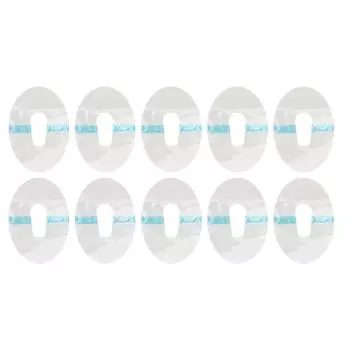 10 шт. Наклейки для датчика уровня глюкозы, водонепроницаемые, клейкие, прозрачные