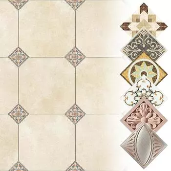 10 шт. Наклейки на плитку, наклейки на стену для кухни, водонепроницаемые фрески, украшения для дома, самоклеящиеся, для ванной комнаты, ПВХ, ретро-узор