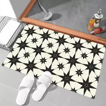 10 шт. наклейки на плитку самоклеющиеся, сильная липкость, простая установка, простые наклейки на напольную плитку, наклейки для ванной комнаты