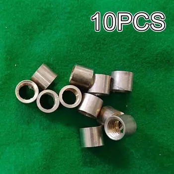 10 шт. наконечник для бильярдного кия с винтом на наконечнике из металла, сменные части 10.5mm