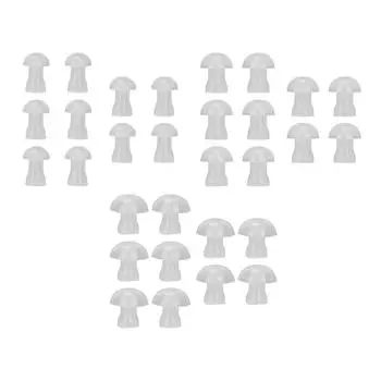 10 шт. насадки для слухового аппарата, мягкие сменные купола, насадки для слухового аппарата, насадки для слухового аппарата