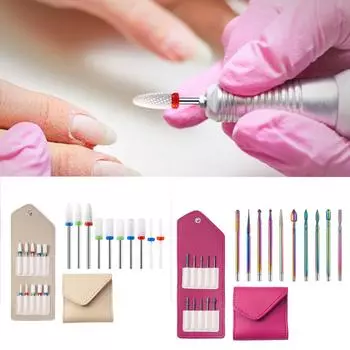 10 шт. насадок для ногтей, насадка для быстрого удаления кутикулы, акриловый или твердый гель-лак для маникюра и дизайна ногтей C