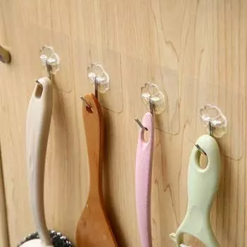 10 шт. настенных крючков 15 кг, прочные самоклеящиеся крючки, водонепроницаемые, прочные крючки