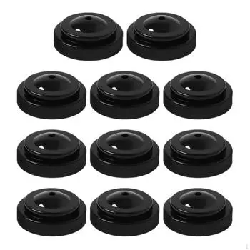 10 шт. настольный мини-держатель для флага, небольшой базовый аксессуар, диаметр отверстия 6,3x2,2 см, 0,24 дюйма для бара