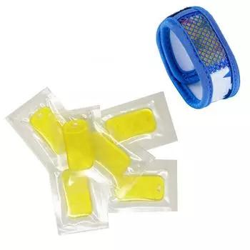 10 шт. натуральное эфирное масло против комаров для репеллера на запястье жёлтый