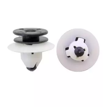 10 шт. Нейлоновые черно-белые крепежные клипсы 30653441 для Volvo C30 C70