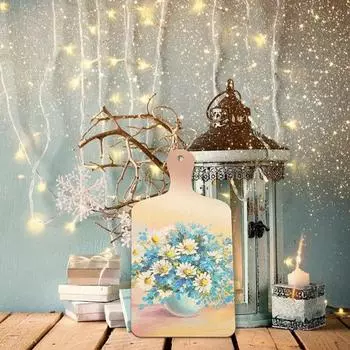 10 шт., необработанная деревянная разделочная доска, украшения, гладкие, прочные, сделай сам, поделки из дерева для украшения праздников цвет старого дерева