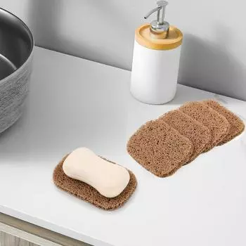 10 шт. Нескользящая самодренирующаяся быстросохнущая подставка для мыла с несколькими отверстиями, проводной держатель для мыла, кухня, ванная комната