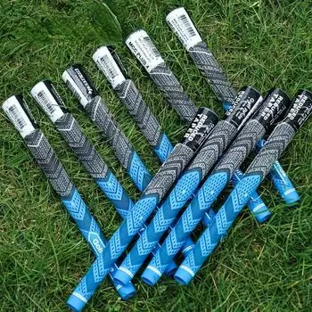 10 шт., нескользящие многокомпонентные ручки для гольфа из натурального каучука, стандартные, всепогодные, гибридные ручки для гольфа Standard-10pcs серый