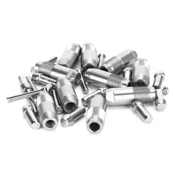 10 шт., ниппельная поилка для курицы из нержавеющей стали, автоматическая ниппельная поилка для курицы