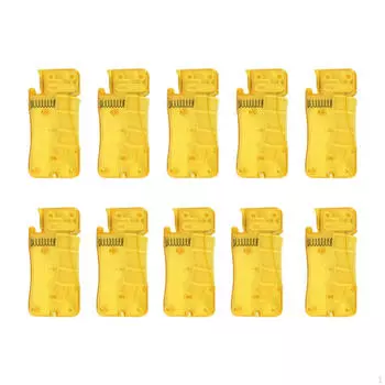 10 шт., нитевдеватель для шитья, автоматический портативный, легкий, практичный, легкий ручной инструмент для жёлтый