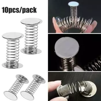 10 шт., новая 2,5 см подпрыгивающая подставка, пружинная игрушка, приборная панель, сделай сам, пружинная основа, украшение интерьера автомобиля, домашняя кукольная голова, пружинная основа 2mm