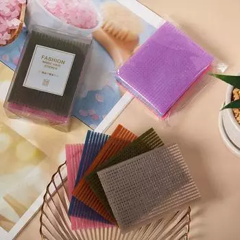 10 шт., новинка, передняя бахрома для волос, стабилизатор, наклейка для макияжа, накладка, пастельный зажим, челка, волшебная лента, бахрома, подарки для девочек