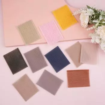 10 шт., новинка, передняя бахрома для волос, стабилизатор, наклейка для макияжа, накладка, пастельный зажим, челка, волшебная лента, бахрома, подарки для девочек