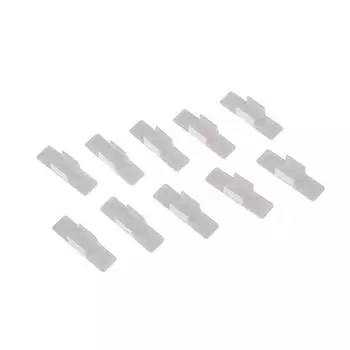 10 шт. Новые самоклеящиеся держатели для ручек, держатели-клипсы для карандашей, настольный фиксированный пенал one size