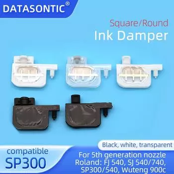 10 шт. новый небольшой демпфер DX5 FJ740, демпфер для чернильных трубок 3*2 мм или 4*3 мм DX2 DX3 DX4 DX5, дампер печатающей головки, демпфер чернил SV - square mouth