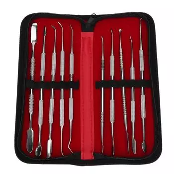 10 шт., нож для глины из нержавеющей стали, Sculpey, нож для резьбы по дереву, инструмент для обработки ювелирных изделий