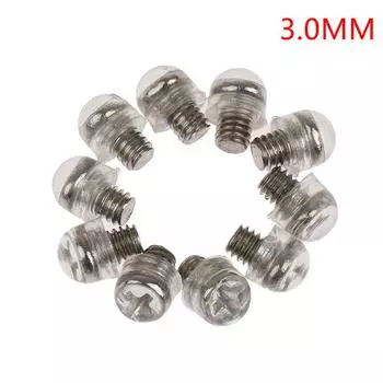 10 шт., ножницы для волос, резиновый глушитель, сменный глушитель, парикмахерский аксессуар для укладки 3.0MM