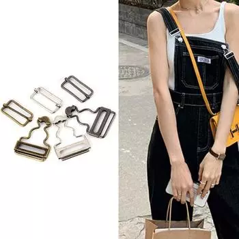10 шт., общие пряжки, простые в установке, регулируемые скользящие пряжки, удобные пряжки для плечевых ремней, аксессуары для шитья своими руками чёрный